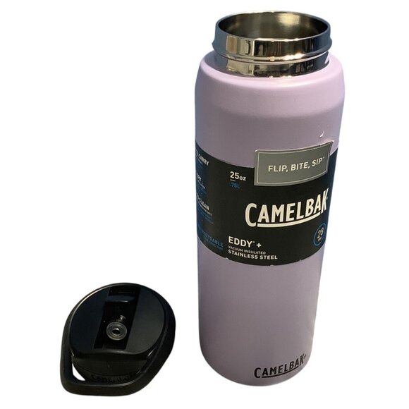 CamelBak Eddy+ 25 Oz Insulated Stainless Steel Water Bottle Purple READ - Picture 2 of 6